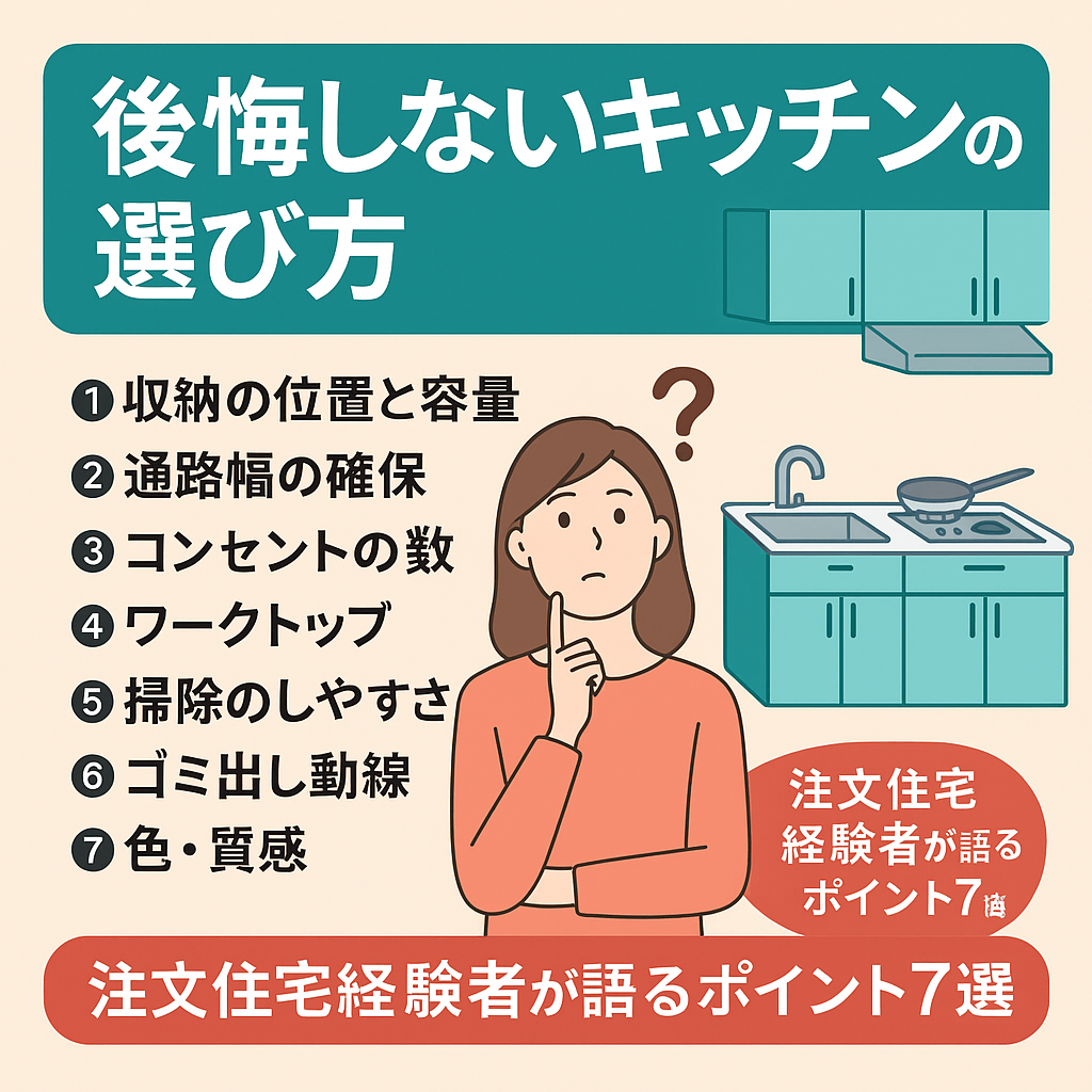 後悔しないキッチンの選び方｜注文住宅経験者が語る7つのチェックポイントとおすすめメーカー | 住まいとお金のトビラ